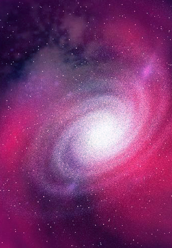 Red Shift Galaxy abstract.